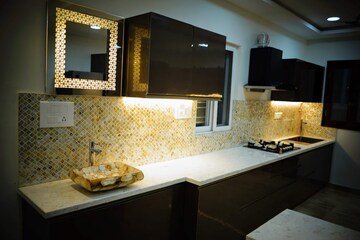 Kitchen in 5 BHK Apartment at Manjeera Purple Town, Gopanpally – for Rent