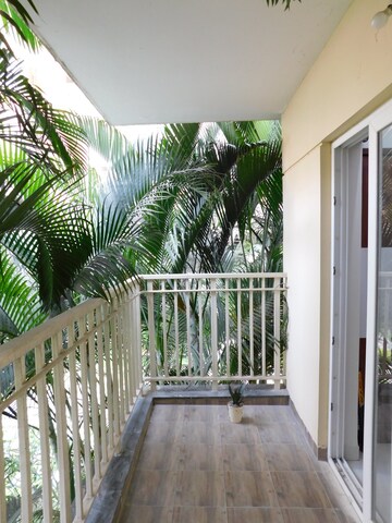 Balcony in 3 BHK Apartment at Vajra Jasmine County, Gachibowli – for Rent