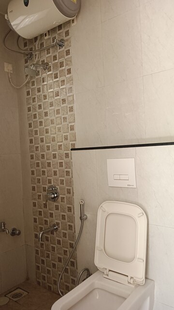 Bathroom in 3 BHK Apartment at Monark Aarti Residency, Baner – for Rent