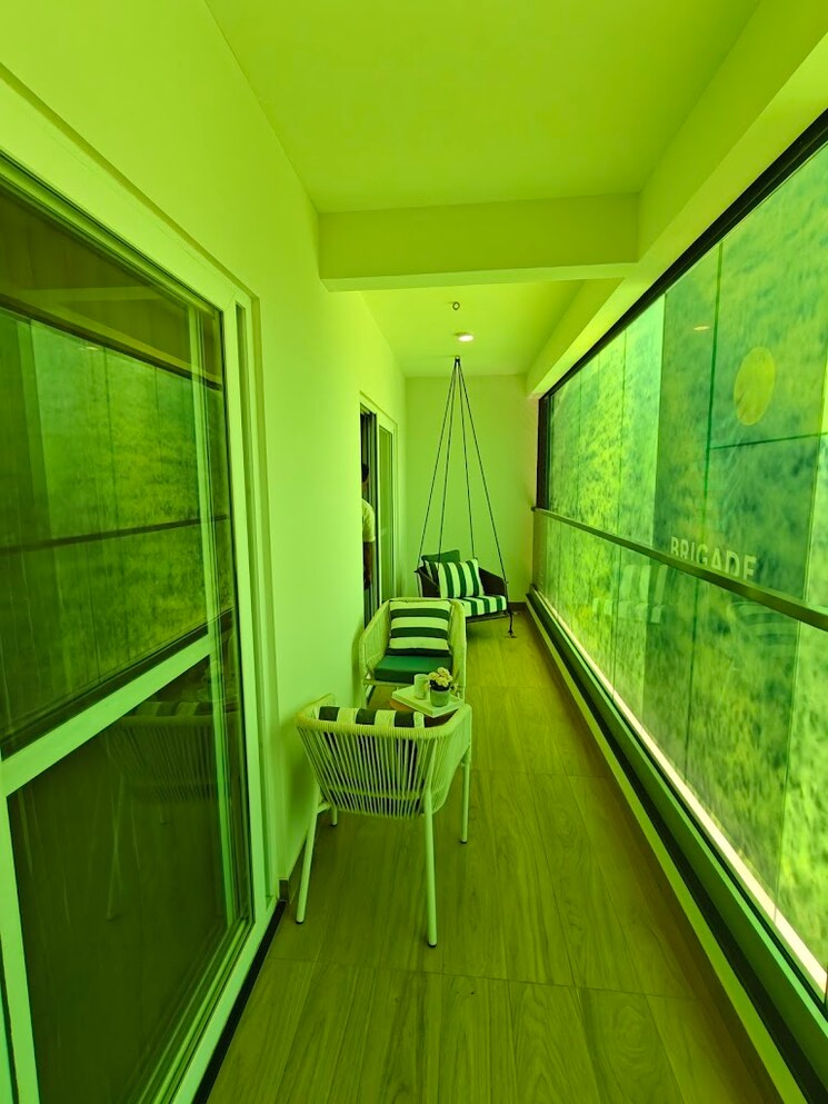 Balcony, brigade-eternia 3 Bedroom 2000 Sq.Ft. Apartment In Yelahanka Bangalore 8359368