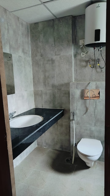 Bathroom in 2 BHK Apartment at Ansal Paradise Crystal, Sushant Golf City – for Sale