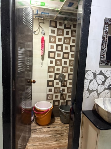 Bathroom in 2 BHK Apartment at Sai Pride Kamothe, Kamothe – for Rent