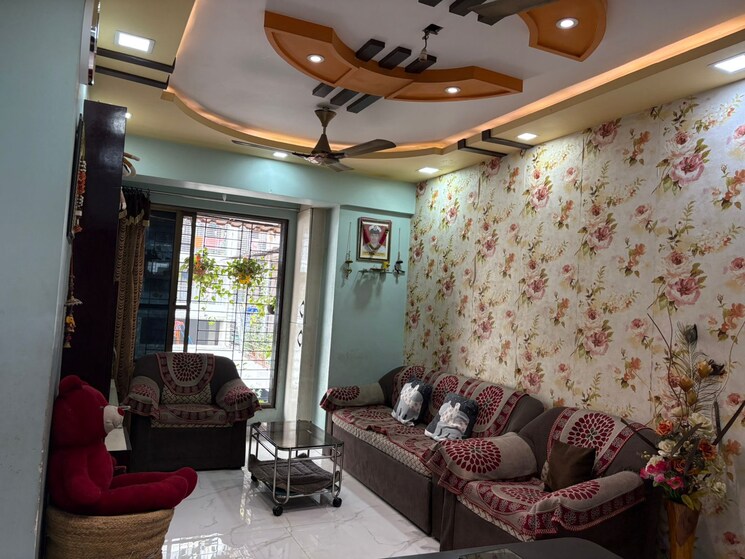 Living Room, asha-harmony 2 Bedroom 805 Sq.Ft. Apartment In Khanda Colony Navi Mumbai 8359466