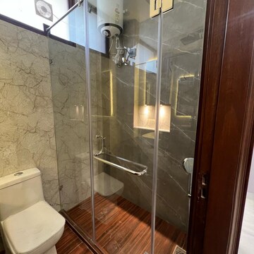 Bathroom in 3 BHK Builder Floor at Jangpura – for Rent