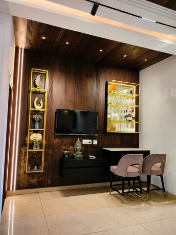 Living Room in 4 BHK Apartment at GVT Beliston Avenue, Dhakoli Village – for Sale