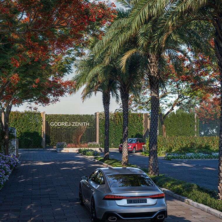 Garden, godrej-zenith 2.5 Bedroom 1266 Sq.Ft. Apartment In Sector 89 Gurgaon 8359496