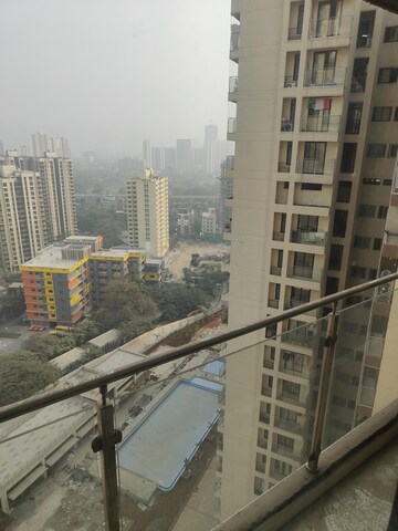 Balcony in 2 BHK Apartment at Risland The Icon, Dhokali – for Rent