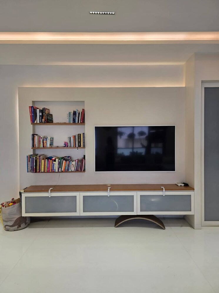 Living Room, wadhwa-river-heaven 3 Bedroom 1500 Sq.Ft. Apartment In Juhu Mumbai 8359551