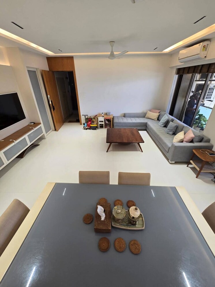 Living Room, wadhwa-river-heaven 3 Bedroom 1500 Sq.Ft. Apartment In Juhu Mumbai 8359551