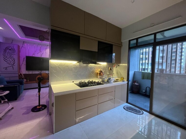 Kitchen, city-one-square 2 Bedroom 1030 Sq.Ft. Apartment In Kiwale Pune 8359627