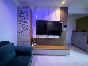 Living Room in 2 BHK Apartment at City One Square, Kiwale – for Sale