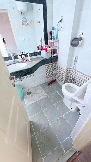 Bathroom in 3 BHK Apartment at Eldeco Green Meadows, Pi Greater Noida – for Sale