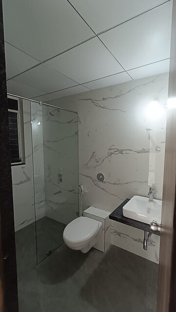 Bathroom in 2 BHK Apartment at Goel Ganga Serio, Kharadi – for Rent