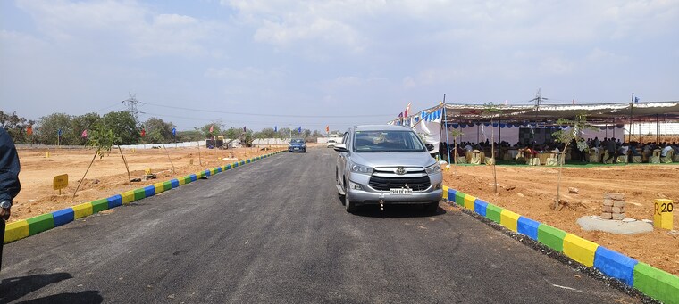 Exterior View, yuva-park  156 Sq.Yd. Plot In Shadnagar Hyderabad 8359671
