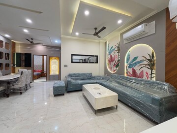 Living Room in 4 BHK Villa at Manglam Kanak Vrindavan Prime, Kanakpura – for Sale