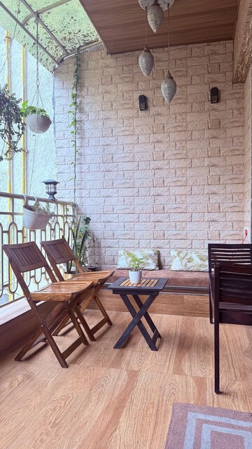 Balcony in 3 BHK Apartment at Mahagun Mezzaria, Sector 78 – for Rent