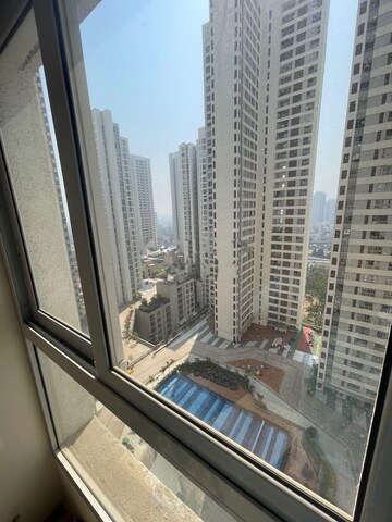 Balcony in 3 BHK Apartment at Piramal Vaikunth, Balkum Pada – for Rent