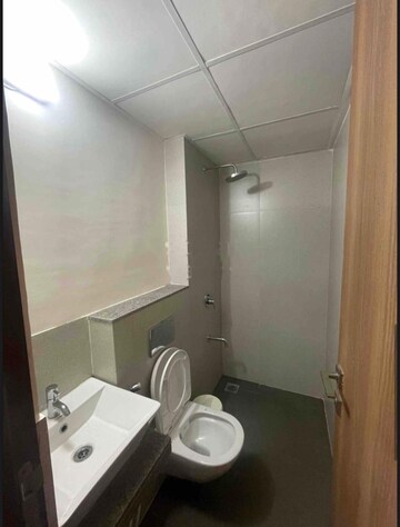 Bathroom in 3 BHK Apartment at Piramal Vaikunth, Balkum Pada – for Rent