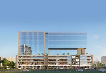  Office Space – Exterior View View at Shyamal - for Rent