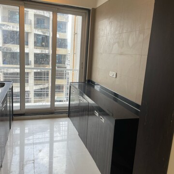 Kitchen in 2.5 BHK Apartment at Kesar Exotica, Kharghar Sector 10 – for Rent