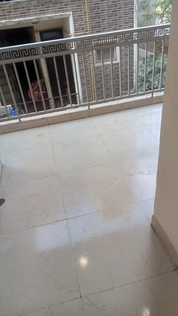 Balcony in 3 BHK Builder Floor at Freedom Fighters Enclave – for Rent