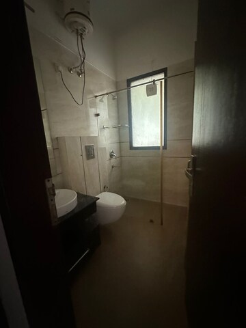 Bathroom in 3 BHK Builder Floor at Ansal Sushant Lok I, Sector 43 – for Rent