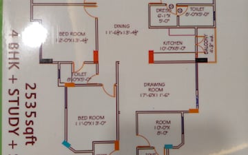 4 BHK Apartment For Sale in Ratan Galaxy, Vrindavan Yojna