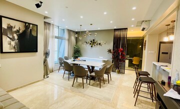 Living Room in 2 BHK Apartment at One Hiranandani Park, Ghodbunder Road – for Rent