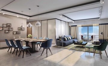 Living Room in 3 BHK Apartment at Karle Vario Homes, Hebbal – for Sale