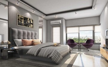 Bedroom in 3 BHK Apartment at Karle Vario Homes, Hebbal – for Sale