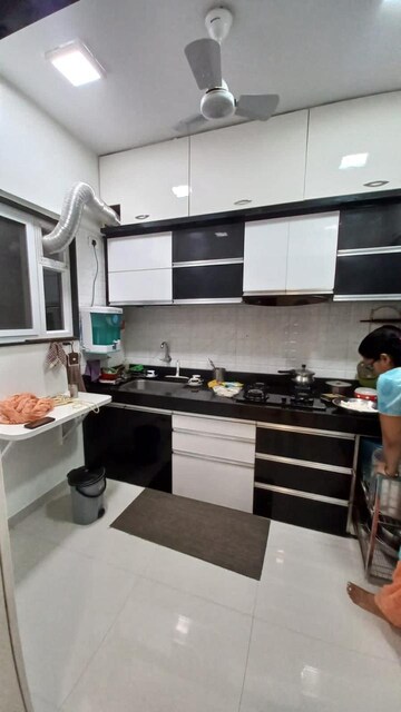Kitchen in 3 BHK Apartment at Balewadi Phata – for Sale