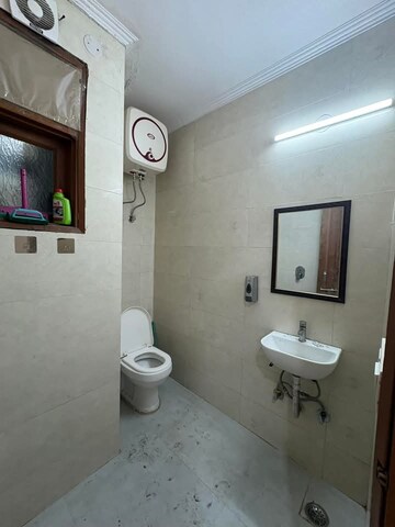 Bathroom in 1 BHK Apartment at Saket – for Rent