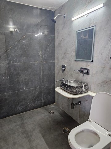 Bathroom in 3 BHK Apartment at Sector 23 Dwarka – for Rent