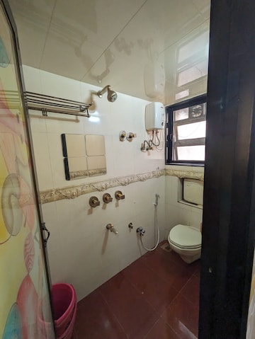Bathroom in 1 RK Apartment at Siddhi Prabha CHS, Prabhadevi – for Rent