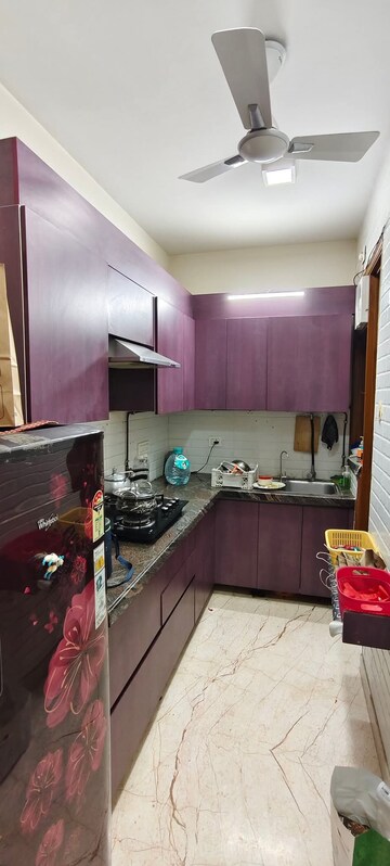Kitchen in 2 BHK Builder Floor at Lajpat Nagar – for Rent