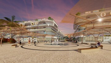  Shop – Exterior View View at Auric Universal Square, Sector 79 - for Sale