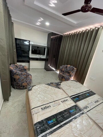 Bedroom in 2 BHK Builder Floor at Ansal Sushant Lok I, Sector 43 – for Rent