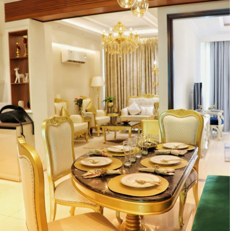 Living Room, harmony-homes-chandigarh 3 Bedroom 2000 Sq.Ft. Apartment In Vip Road Zirakpur 8360470