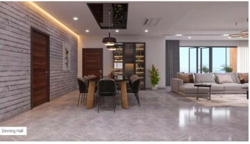 Living Room in 4 BHK Apartment at Sri Fortune Sonthalia Sky Villas, Kokapet – for Sale