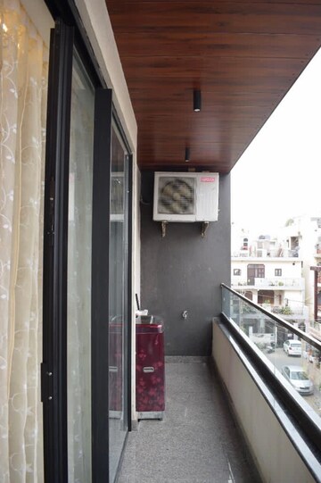 Balcony in 4 BHK Builder Floor at Rajouri Garden – for Rent