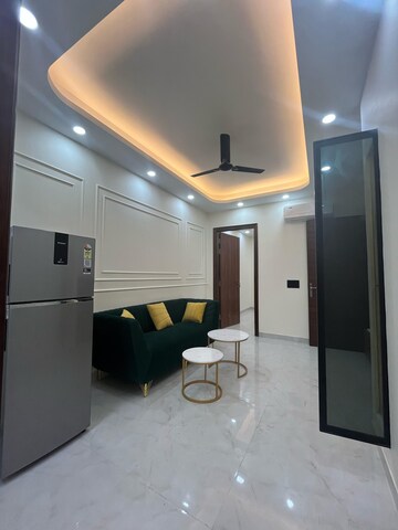Living Room in 2 BHK Builder Floor at Ansal Sushant Lok I, Sector 43 – for Rent