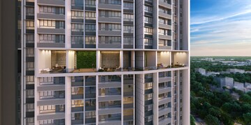 2 BHK Apartment – Exterior View View at Kalpataru Immensa, Kolshet Road - for Rent