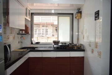 Kitchen in 3 BHK Apartment at Dream Arihant Niwara Sky, Sion – for Sale