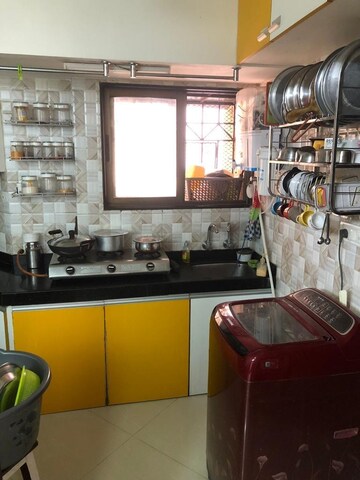 Kitchen in 2 BHK Apartment at Sagar City, Andheri West – for Rent