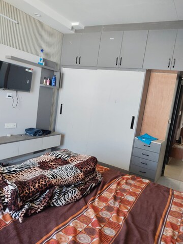 Bedroom in 3 BHK Apartment at Dhakoli Village – for Sale