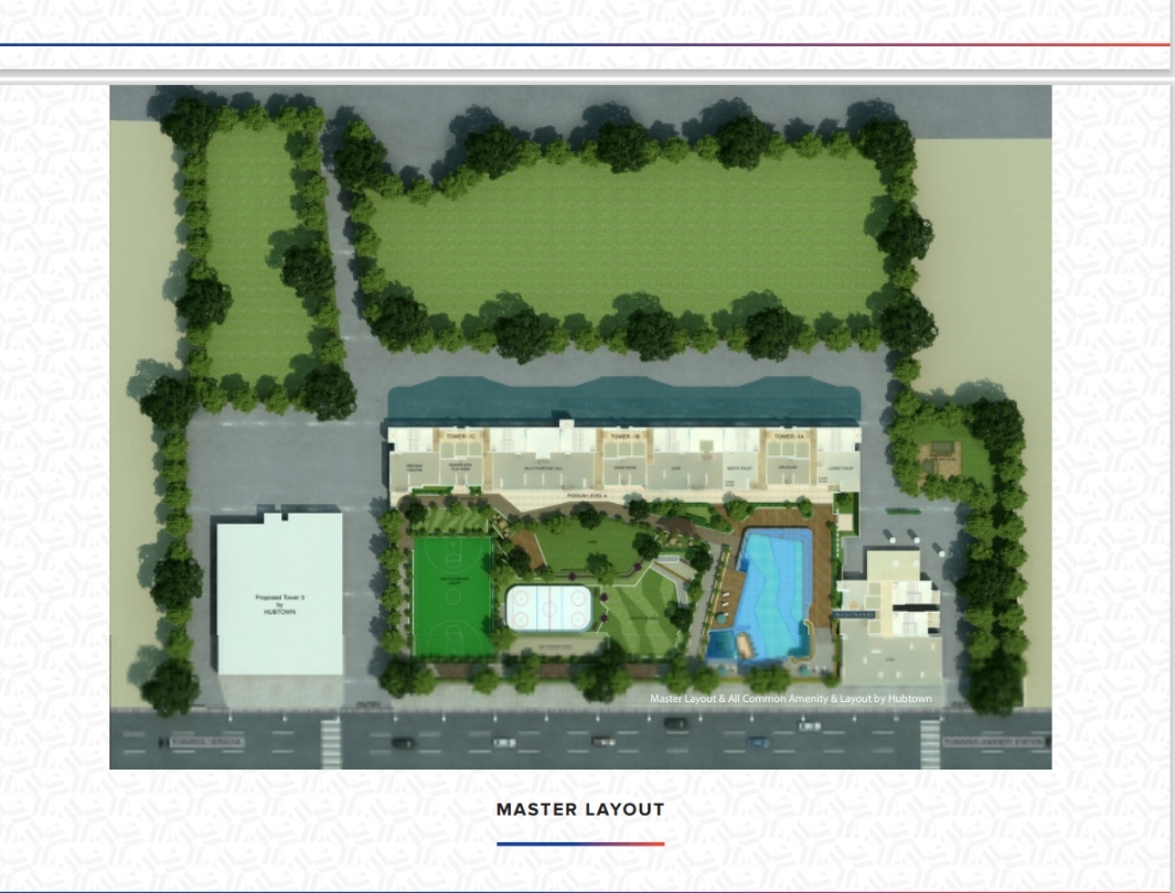 4 BHK + Pooja Room,Servant Room Apartment For Sale in Adcore Westwood