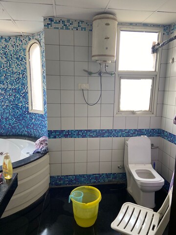 Bathroom in 3 BHK Apartment at Omaxe The Nile, Sector 49 – for Rent