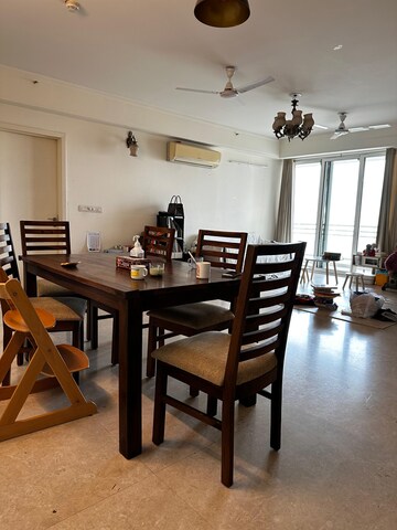 Living Room in 4 BHK Apartment at DLF Park Place, Sector 54 – for Rent
