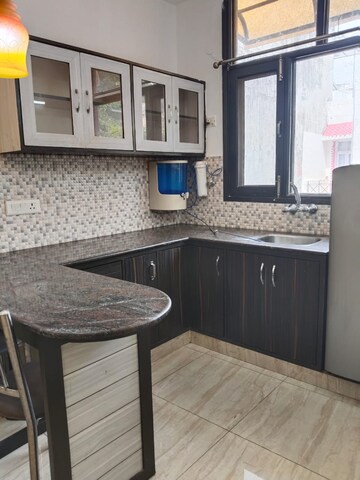 Kitchen in 1 BHK Builder Floor at Ansal Sushant Lok I, Sector 43 – for Rent