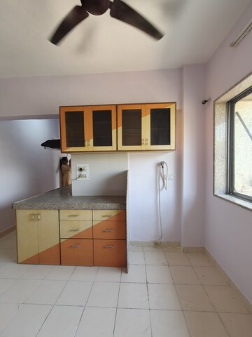Kitchen in 1 RK Apartment at Runwal Estate Building No D1 D2 Chs Ltd, Ghodbunder Road – for Sale